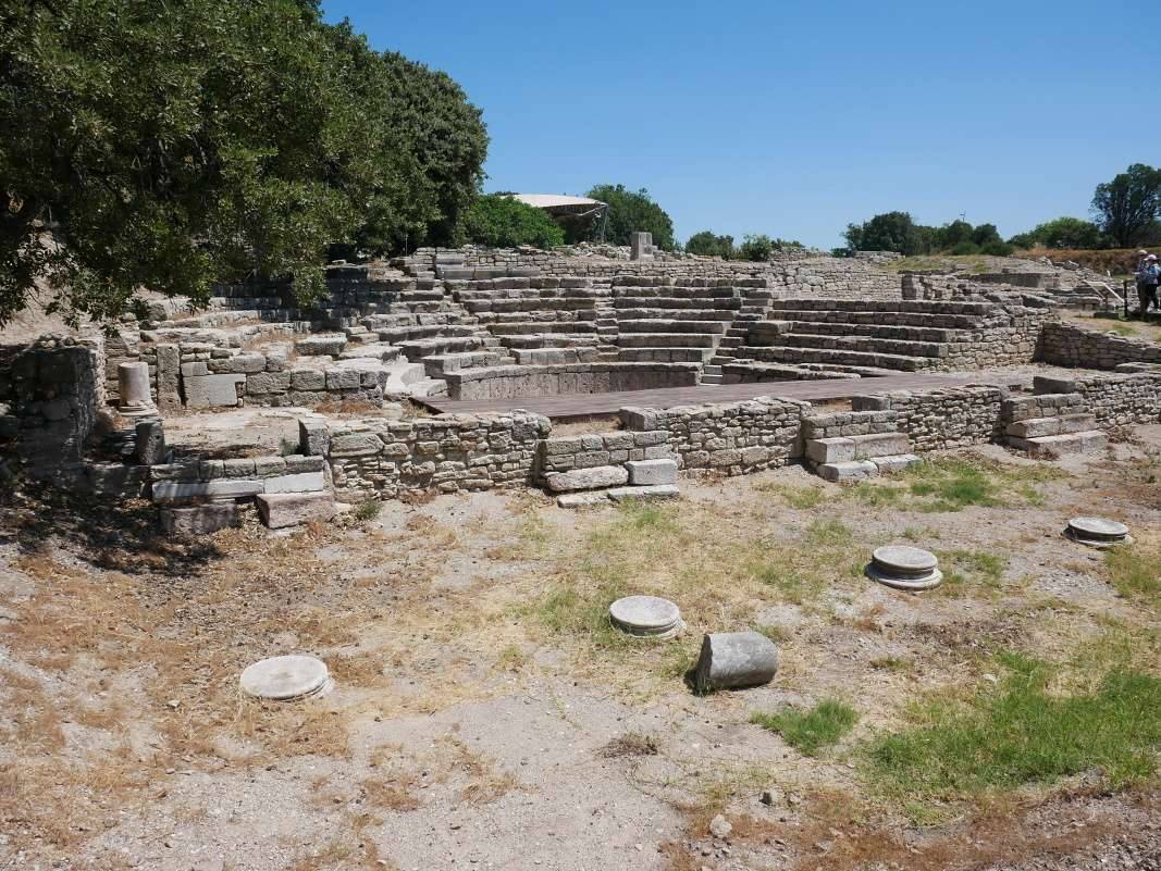 Trója - Odeon, vrstva VIII. a IX.