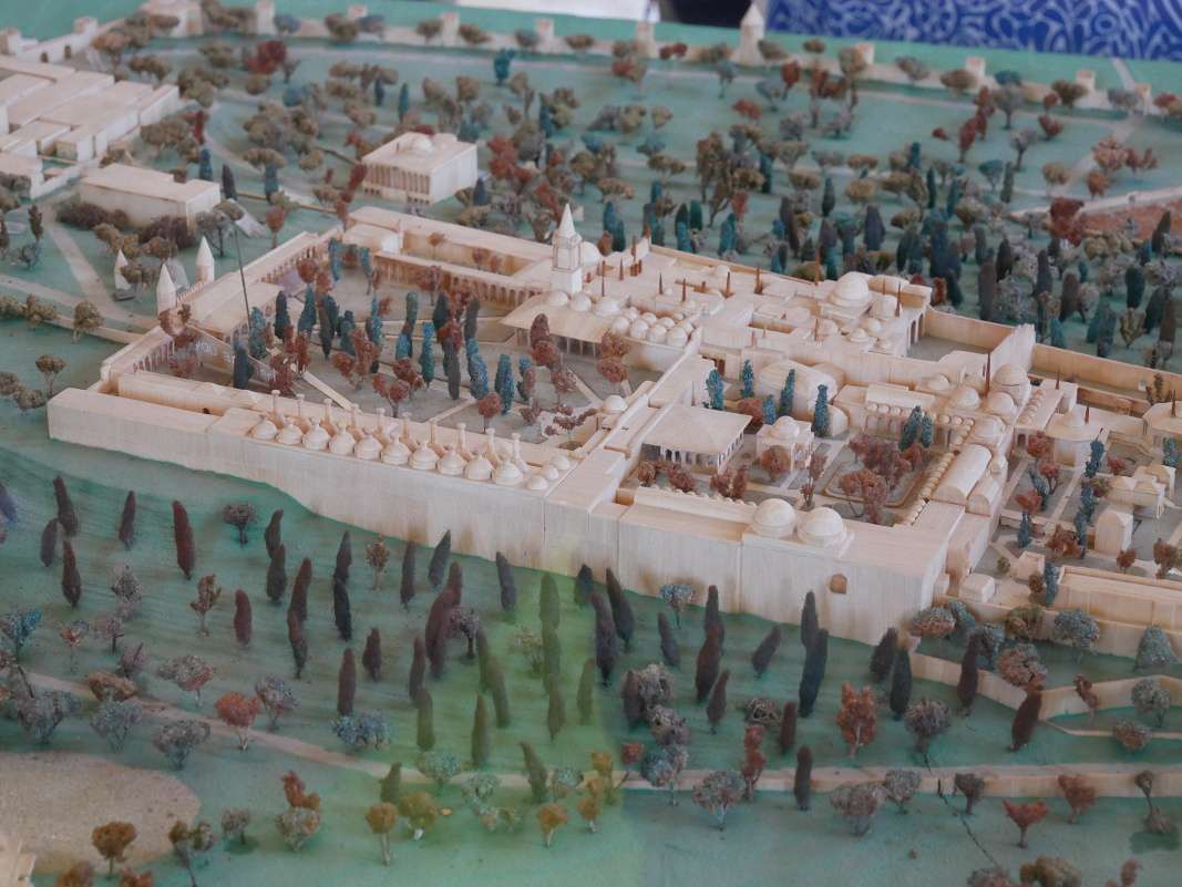 Topkapi - 2. nádvorie, mapa 2. a 3. nádvorie