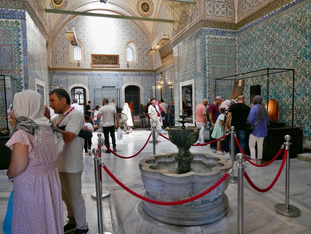 Topkapi - 3. nádvorie, výstava Svätých relikvií