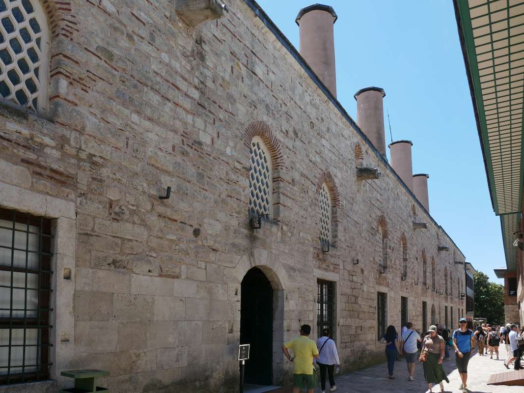 Topkapi - 2. nádvorie, kuchyne