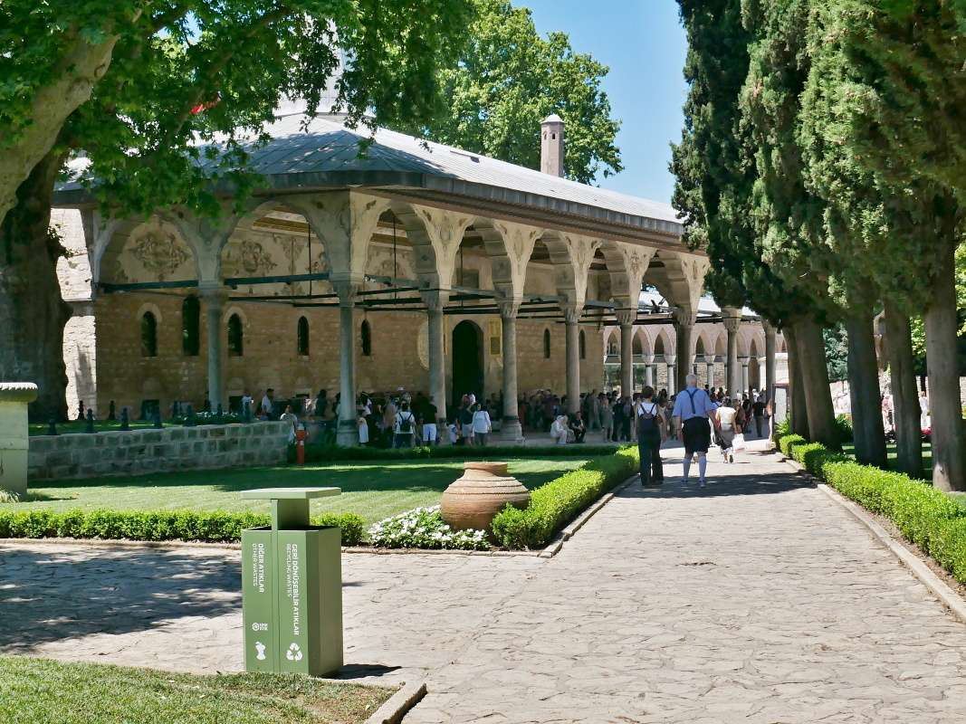 Topkapi - 2. nádvorie, Brána pozdravu