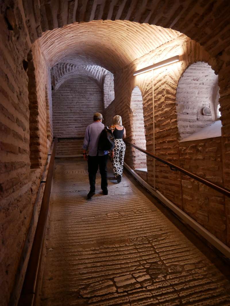 Hagia Sofia - na galériu stúpame po rampe