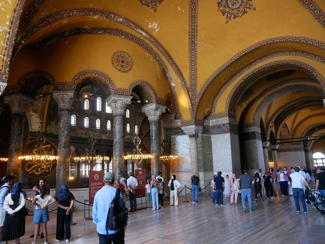 Hagia Sofia - galéria na 1. poschodí