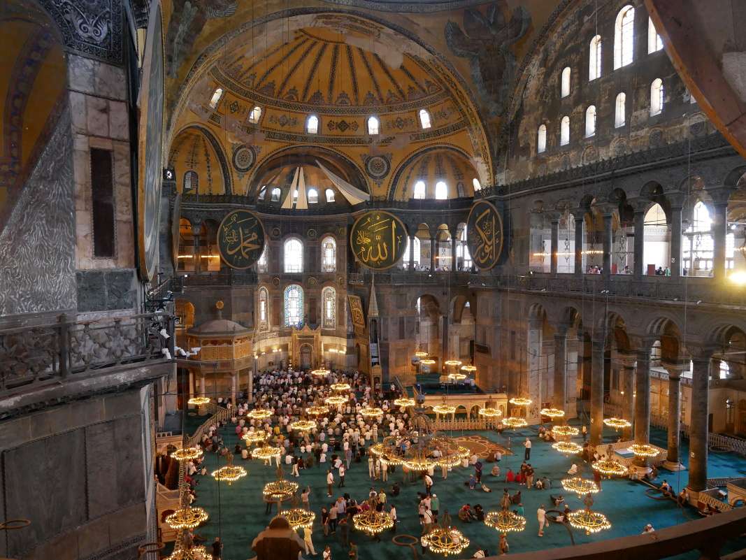 Hagia Sofia predo mnou