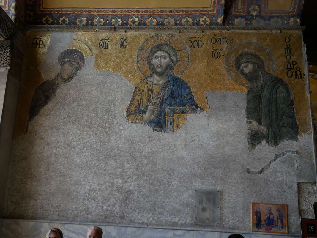 Hagia Sofia - ďalšia kresťanská mozajka