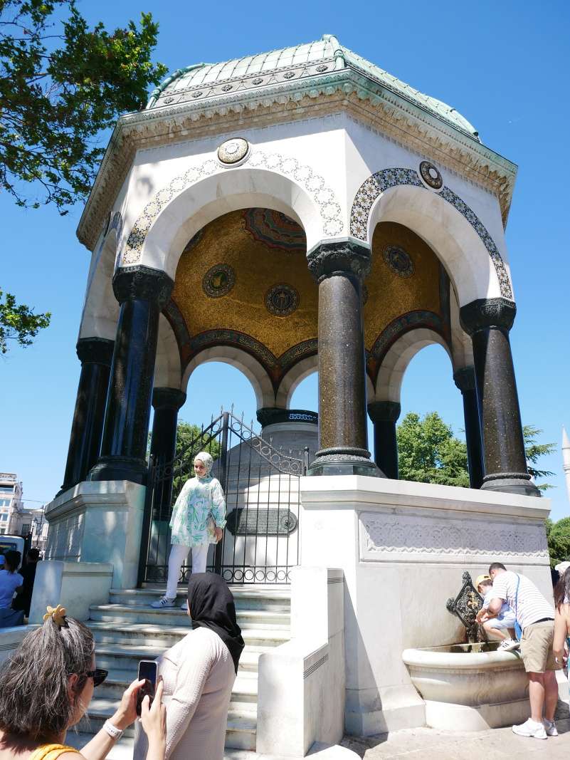 Námestie Sultanahmet - Nemecká fontána