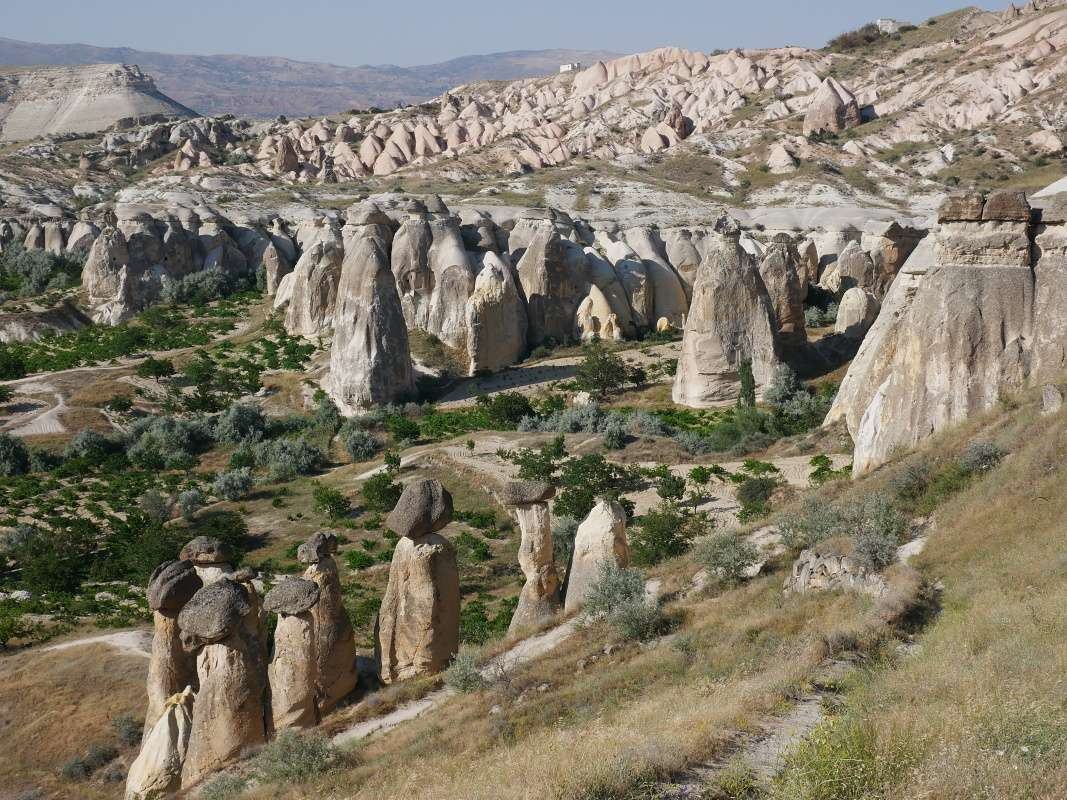 Údolie Çavuşin a Cinnes Vadisi