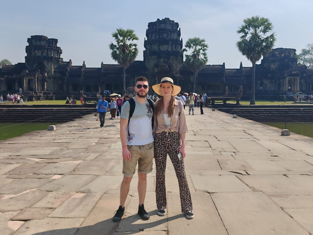 Angkor Wat - zlatí Peťo a Janka