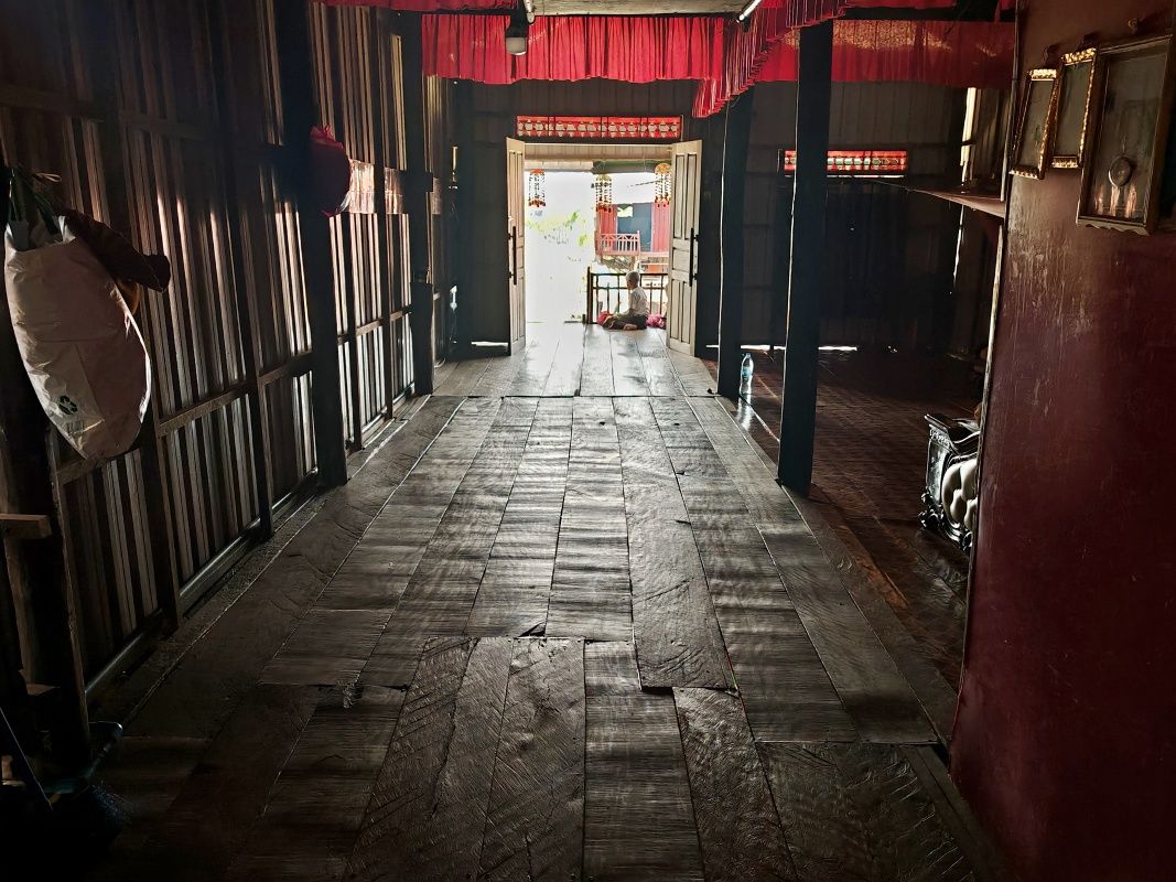 Kampong Phluk - plávajúci dom