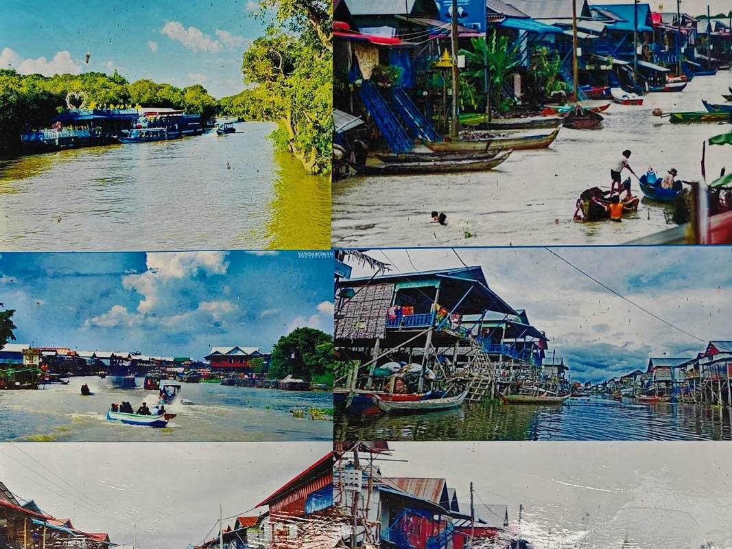 Kampong Phluk, keď domy plávajú