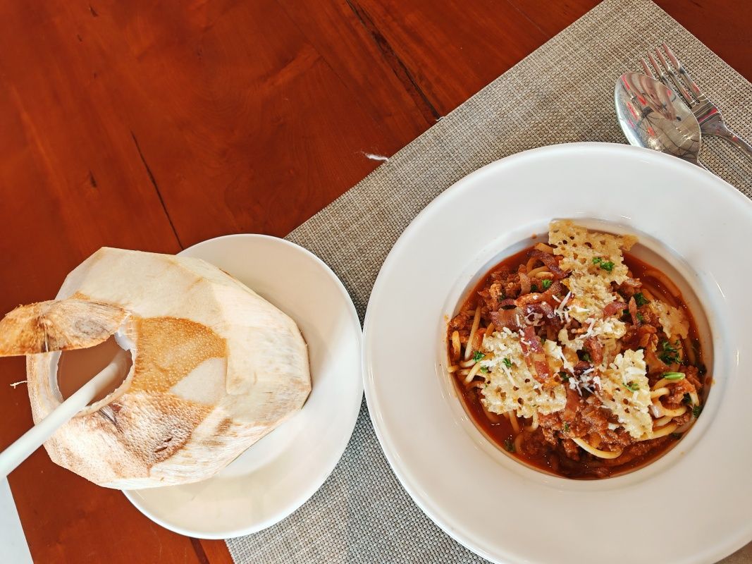 Večera - hnusné boloňské špagety