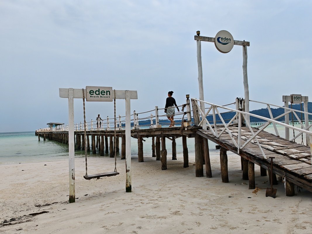 Pláž ostrova Koh Rong Sanloem