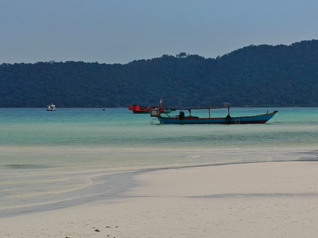 Pláž ostrova Koh Rong Sanloem
