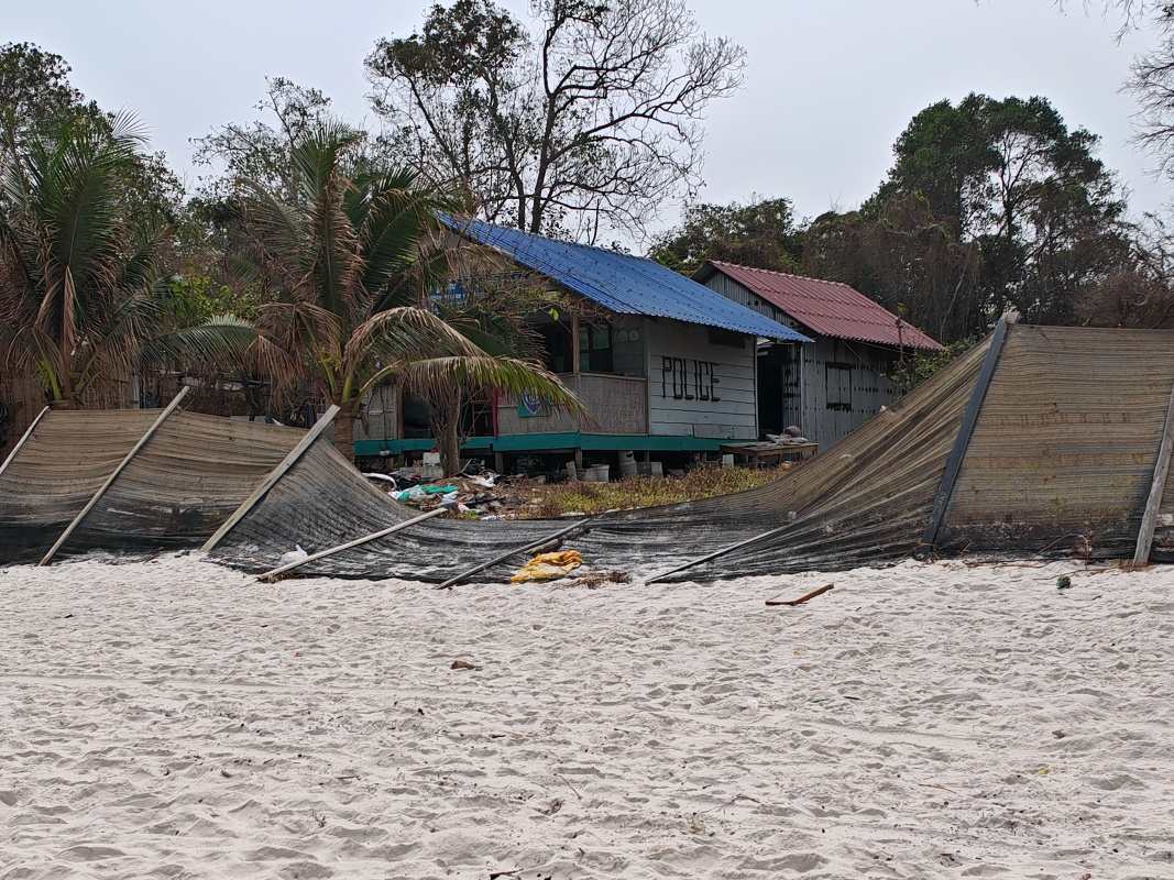 Pláž ostrova Koh Rong Sanloem