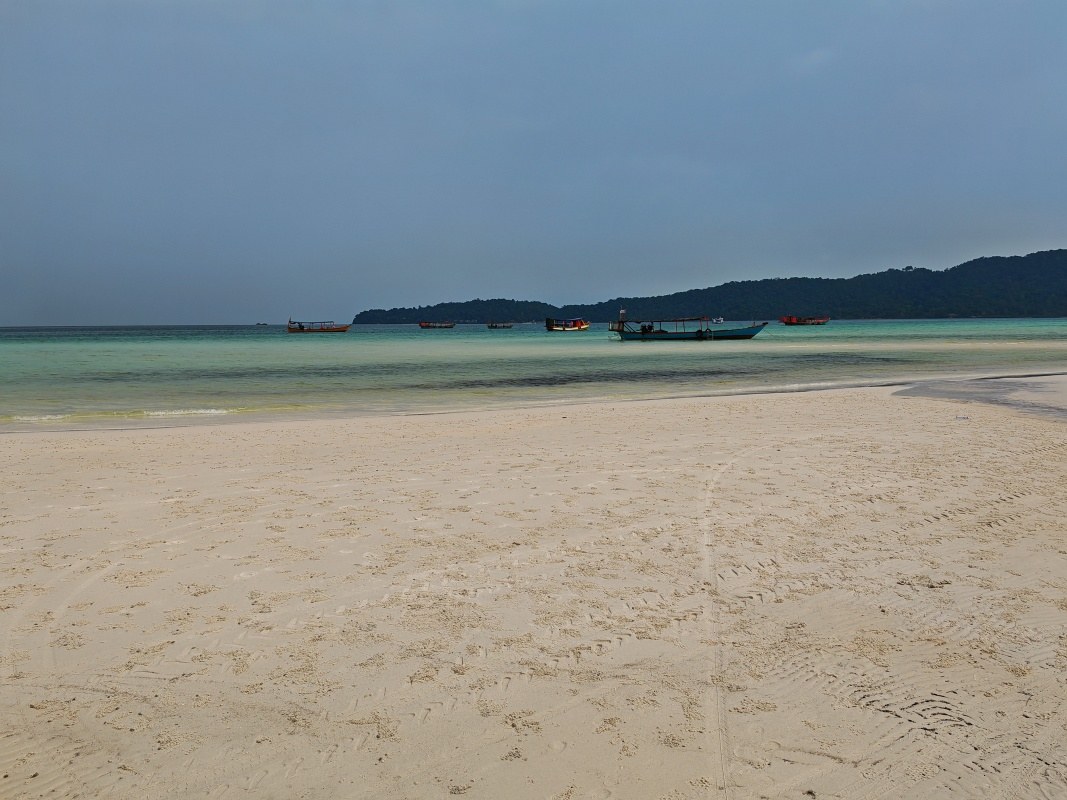 Pláž ostrova Koh Rong Sanloem