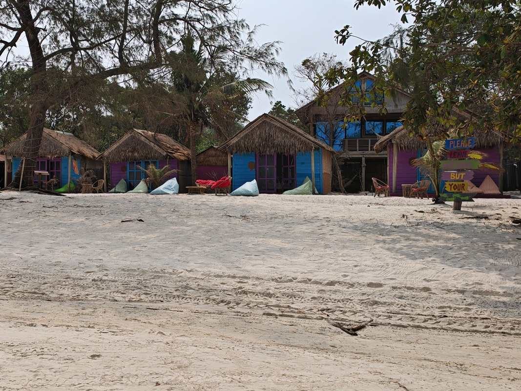 Pláž ostrova Koh Rong Sanloem