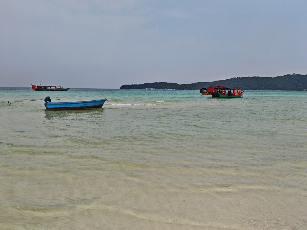 Pláž ostrova Koh Rong Sanloem