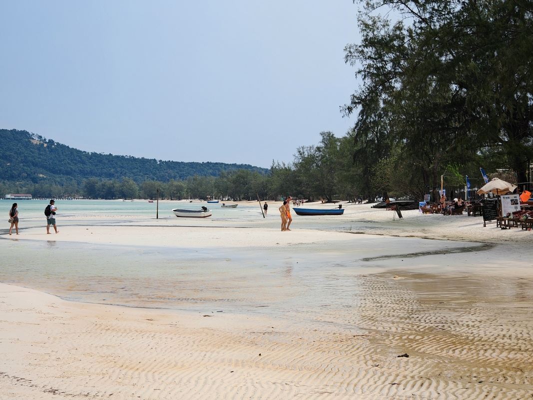 Pláž ostrova Koh Rong Sanloem