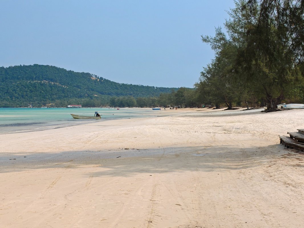 Pláž ostrova Koh Rong Sanloem