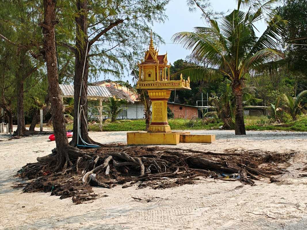 Pláž ostrova Koh Rong Sanloem
