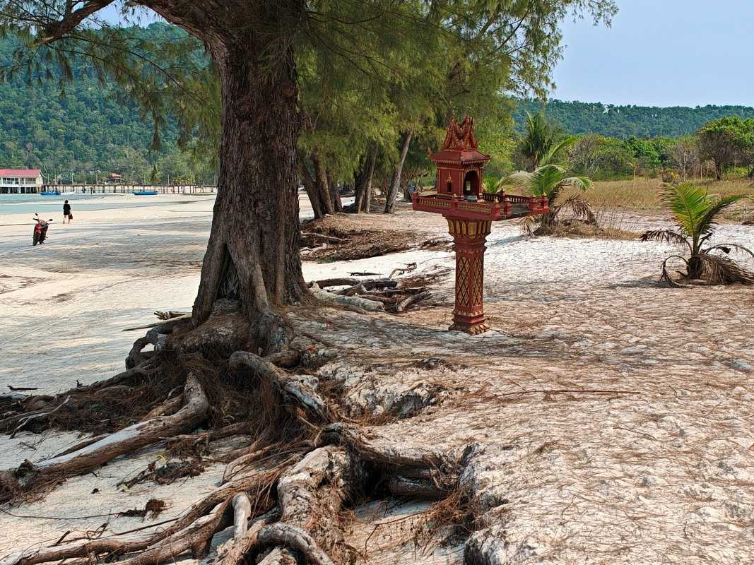 Pláž ostrova Koh Rong Sanloem