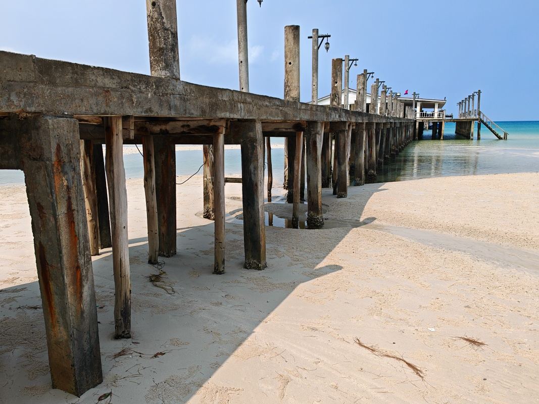 Pláž ostrova Koh Rong Sanloem