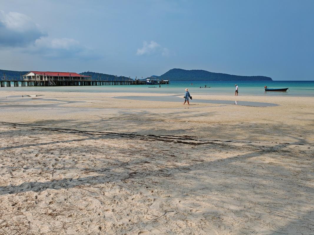 Pláž ostrova Koh Rong Sanloem