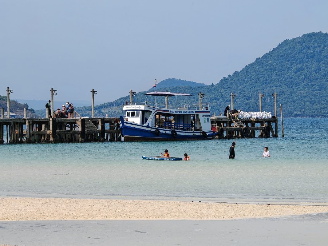 Pláž ostrova Koh Rong Sanloem