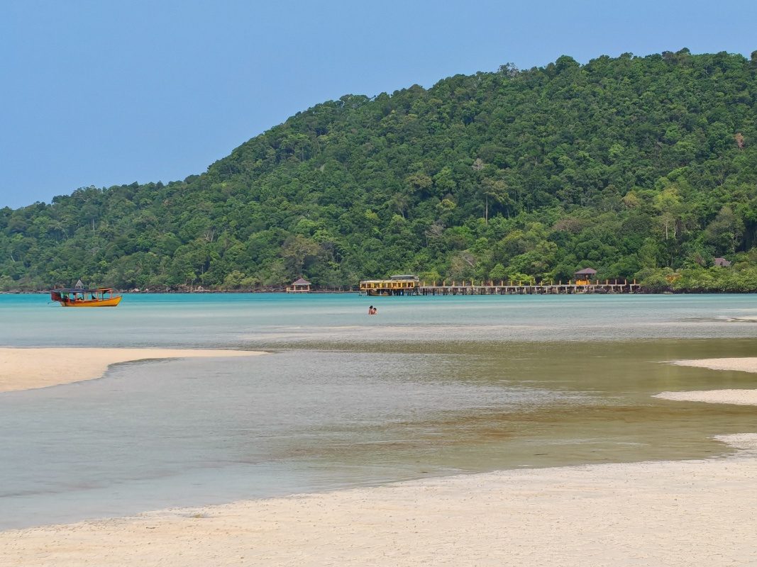 Pláž ostrova Koh Rong Sanloem