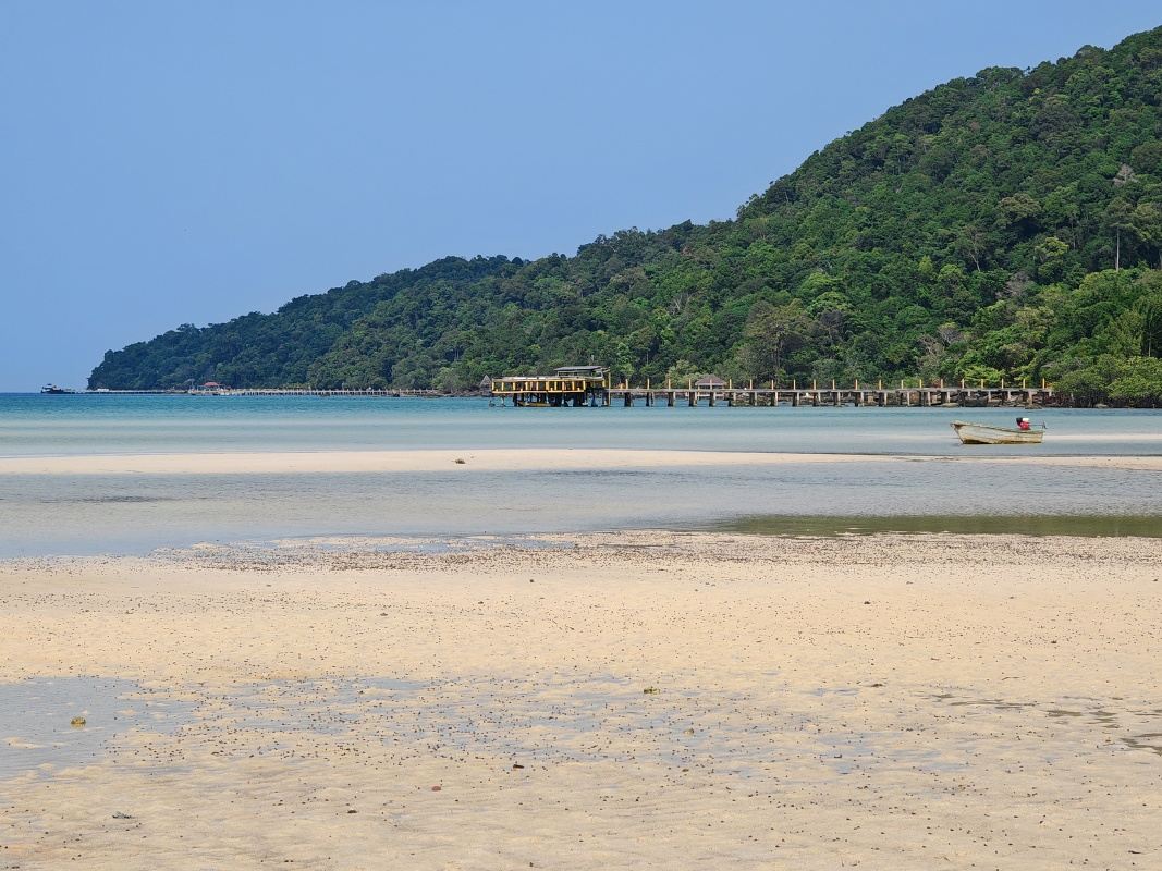 Pláž ostrova Koh Rong Sanloem