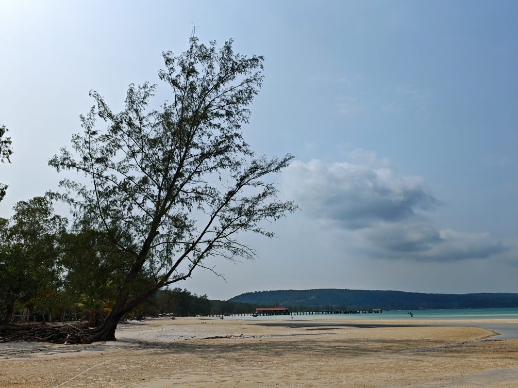 Pláž ostrova Koh Rong Sanloem
