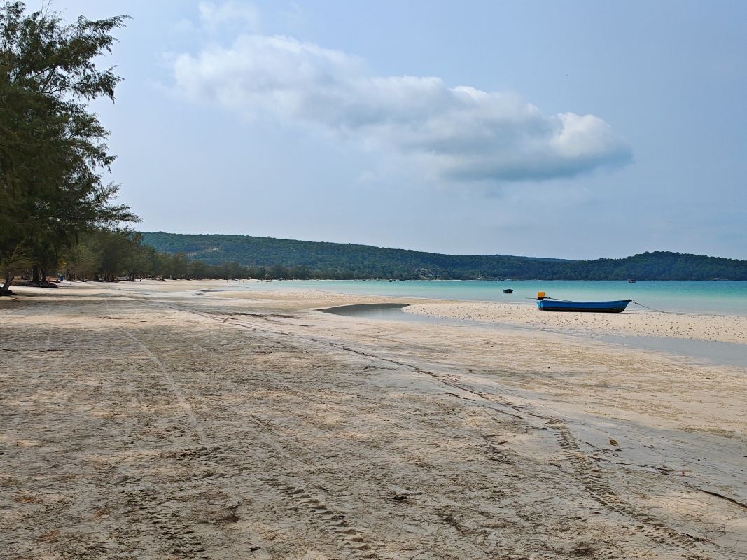 Pláž ostrova Koh Rong Sanloem