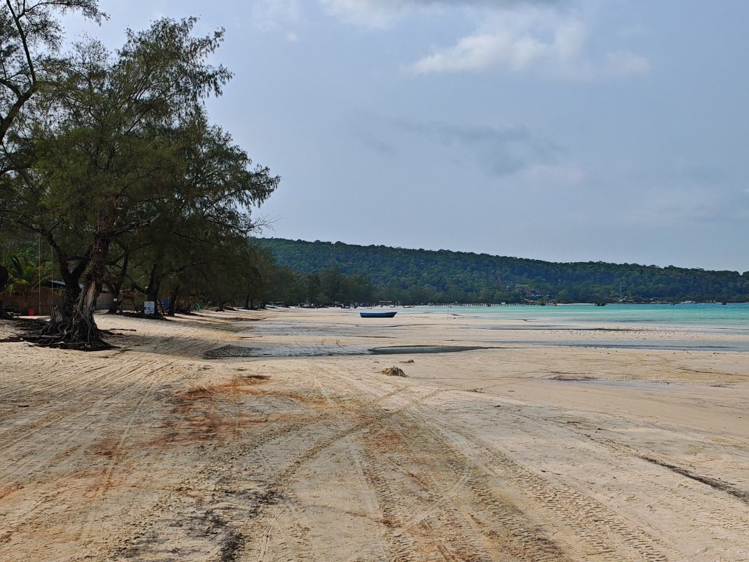 Pláž ostrova Koh Rong Sanloem