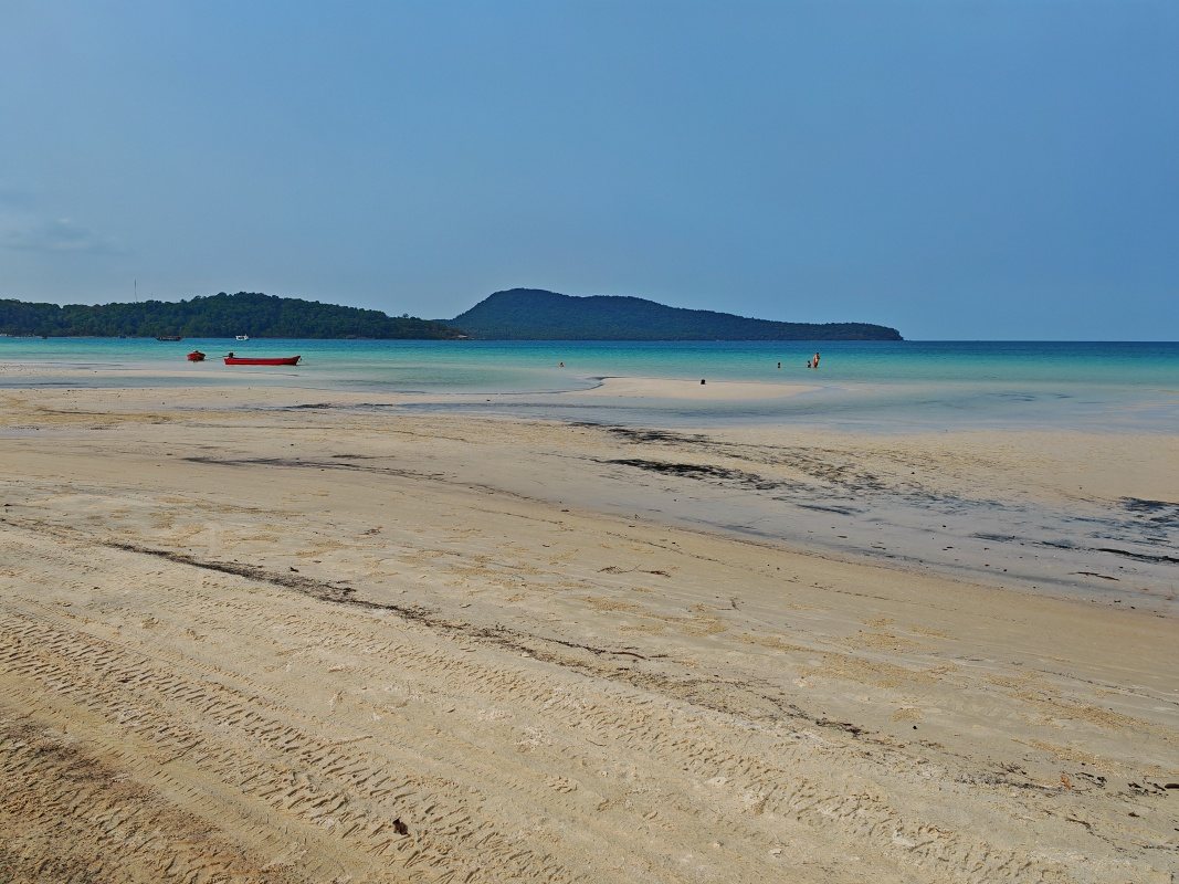Pláž ostrova Koh Rong Sanloem