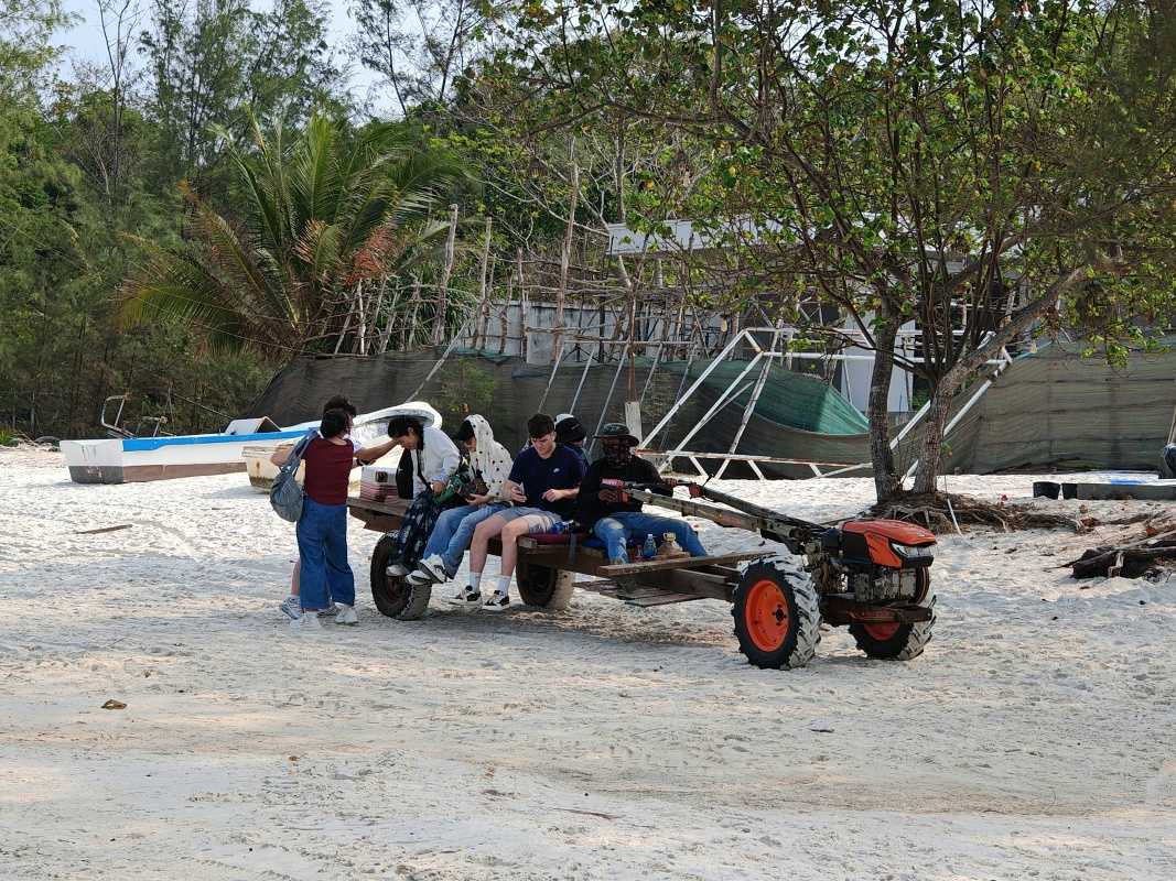Pláž ostrova Koh Rong Sanloem