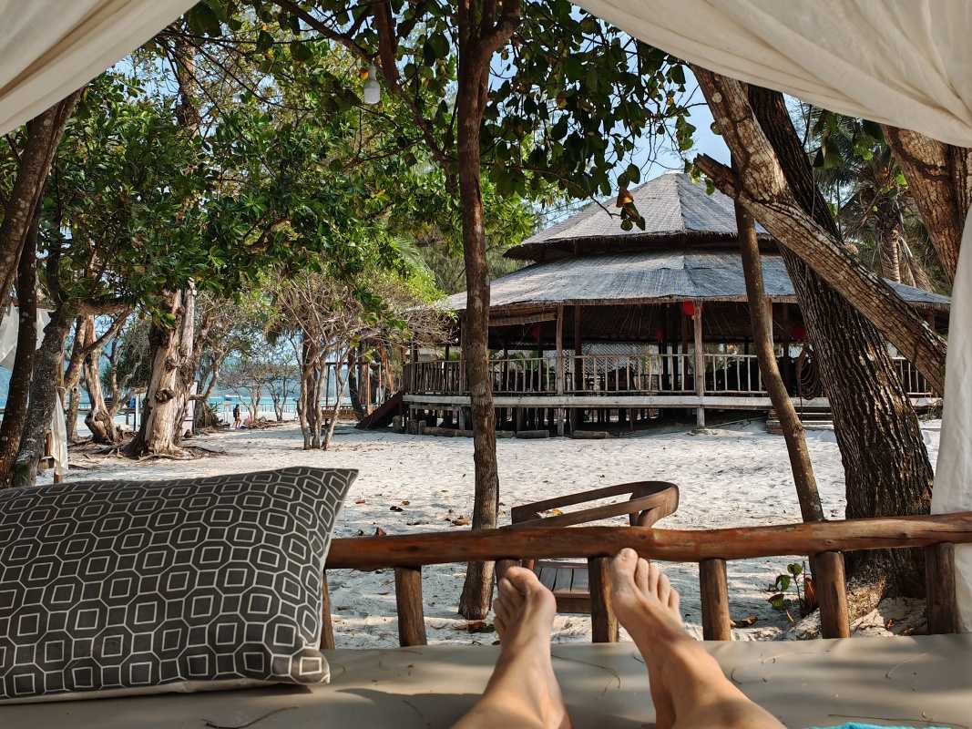 Relaxujem na pláži