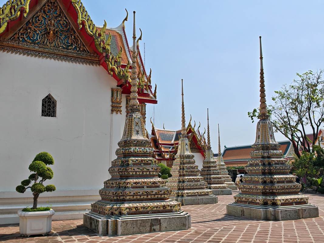 Wat Phra - les malých chedi