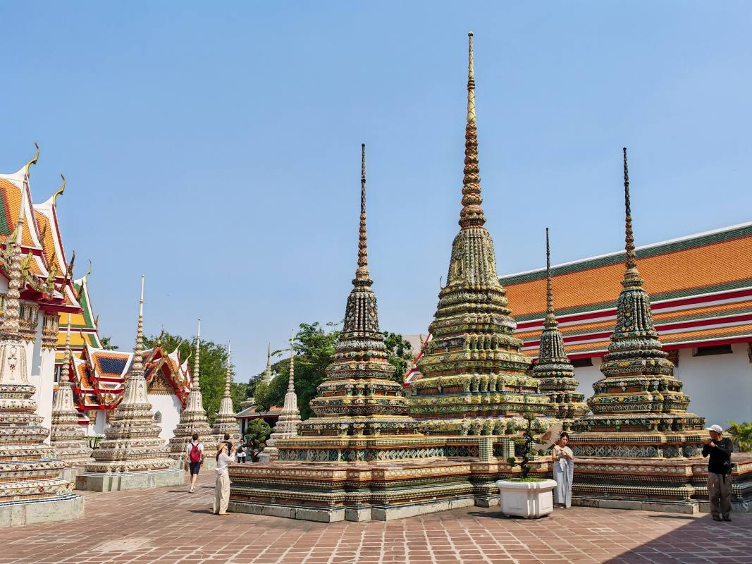 Wat Phra - les malých chedi