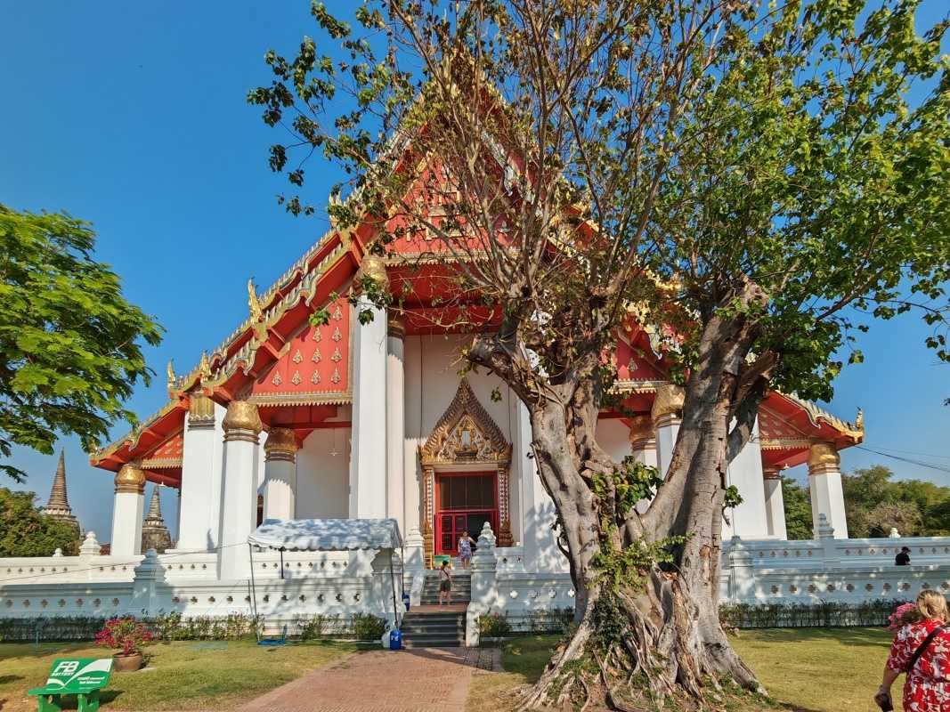 Wiharn Phra Mongkhon Bophit od zadu
