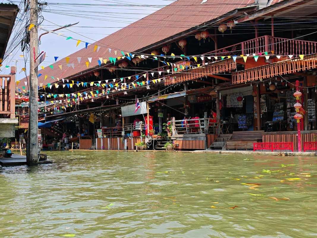 Damnoen Saduak Floating Market - koniec druhého kolečka