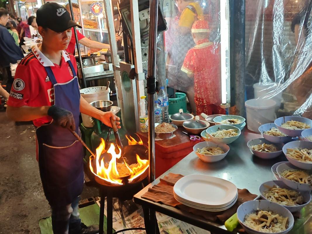 Chinatown v Bangkoku