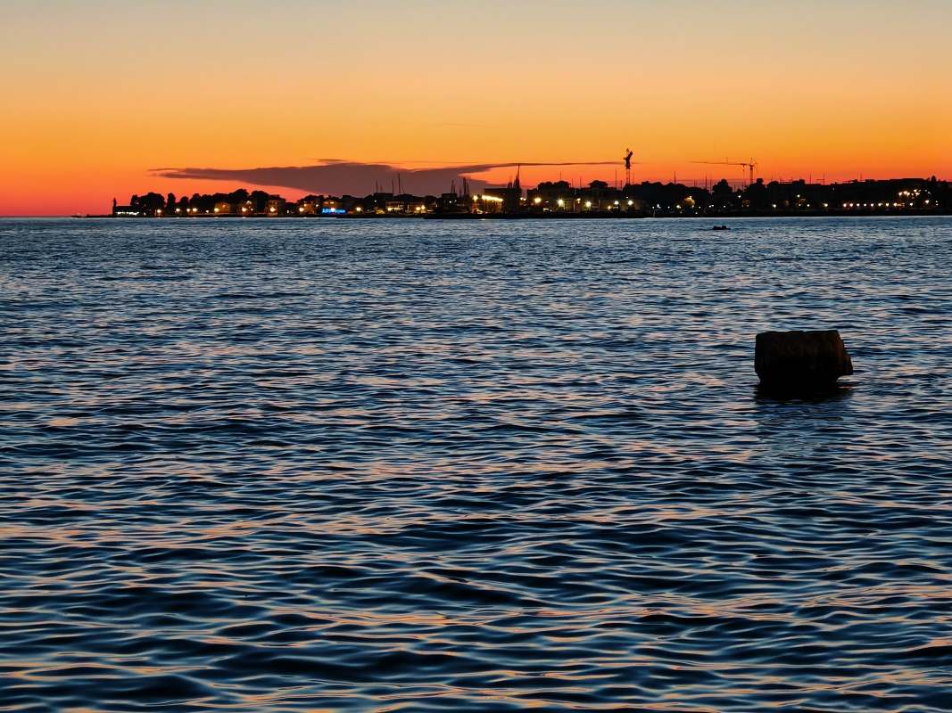 Po západe slnka ...