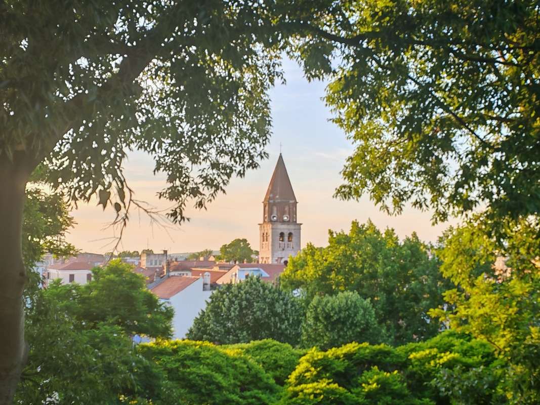 Park na hradbách - výhľad