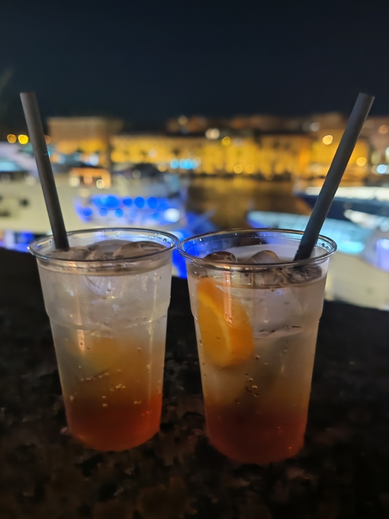 Štvrtý aperol spritz v Zadare :D