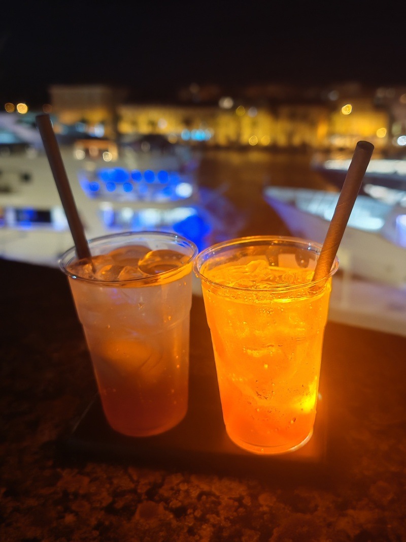 Štvrtý aperol spritz v Zadare :D