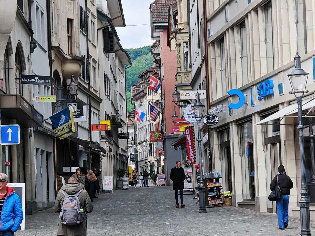 Luzern - ideme do mesta