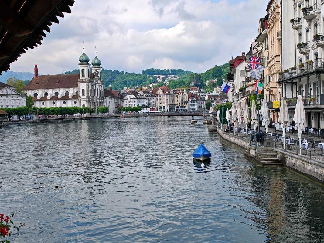 Jezuitský kostol z Kaplnkového mosta