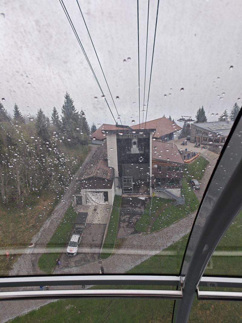 Stanica Fräkmüntegg - vidno ju lepšie