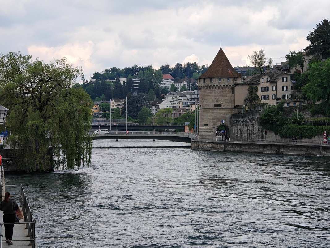 Výhľad za Spreuerbrücke