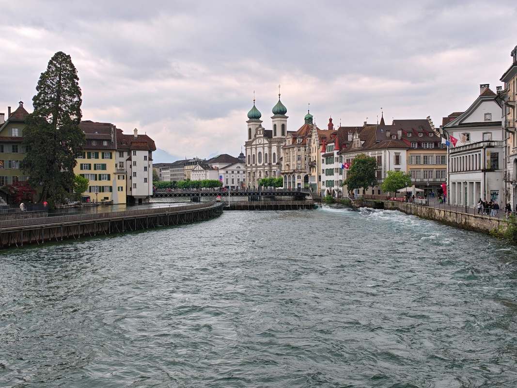 Jezuitský kostol z Spreuerbrücke